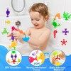 Bath Toys for Kids, 32 PCS Suction Cup Bath Toys