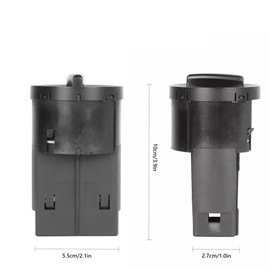 Bohaner Full Control Headlight Fog Light Switch 1C0941531A 6Q0941531C Auto Full Control Headlight Headlamp Fog Lights Headlight Switch Control Car Headlight Switch For VW T5 Transporter 2003-2009