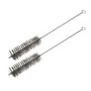 sourcing map Stainless Steel Wire Tube Cleaning Brush 30 mm