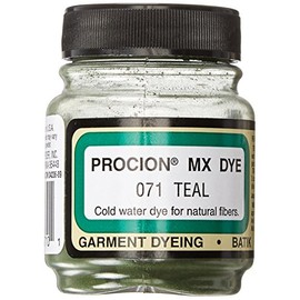 Jacquard Products Teal-Jacquard Procion Dye, Acrylic, Multicolour, 4.74x5.08x5.33 cm