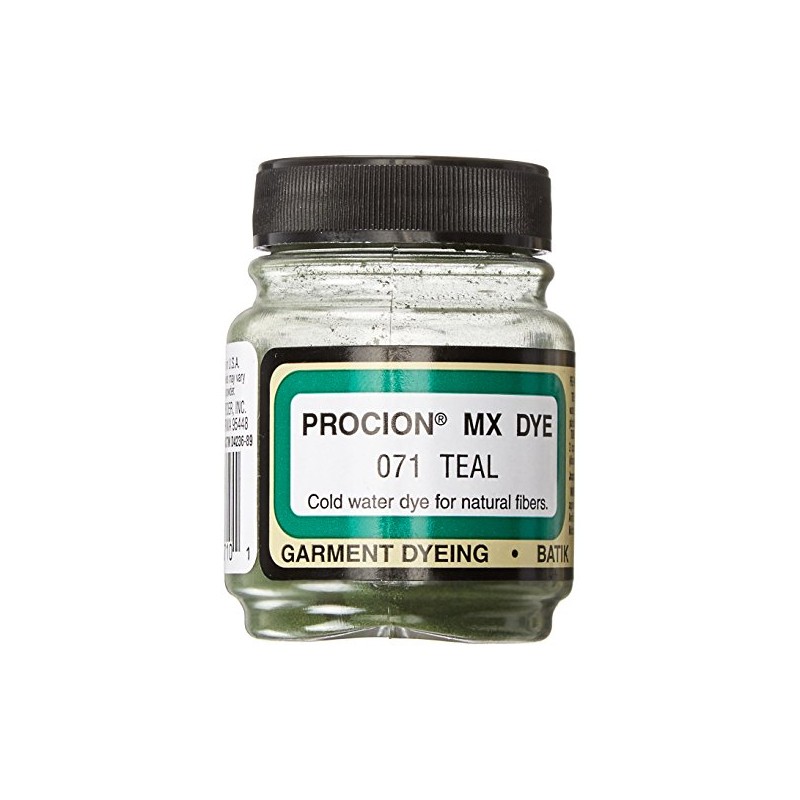 Jacquard Products Teal-Jacquard Procion Dye, Acrylic, Multicolour, 4.74x5.08x5.33 cm