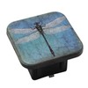 Swono Dragonfly Trailer Hitch Covers for Trucks, Grunge Animal Dragonfly