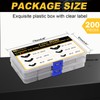Siptenk 200PCS Black Wing Nuts, Metric & SAE Wingnuts 13