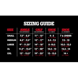 Old Bones Therapy Compression Socks with RED Stripes (15-20 mmHg) - High Performance Socks Perfect for Skateboarding, BMX and Roller Skating (Large, 2 Pack White + 1 Pack Black)