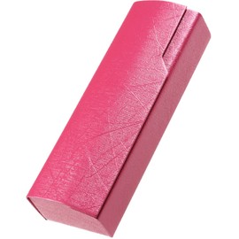 StarrySpirit SMK3 Eyeglass Case, Eyeglass Case, Sunglasses Case, Women's, Slim, Hard, Compact, Lightweight, pink, (rose pink)
