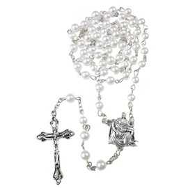 Trinity Church Supply Pieta Rosary, Religious Easter Gifts, 19 Inches