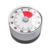 balvi - Basics Mechanischer und magnetischer Timer. Einstellbar von 1 bis 60 Minuten. Alarmton bei Er