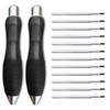 14pcs Big Fat Pens Aids Writing - 2 Pens +