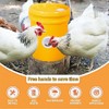 Jindizi 6 Pcs Automatic Chicken Feeder with Hole Saw, Rat