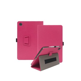 Protective Case for HAKAUG/Yicty/FECLYDET/Cheerjoy A6H & Ainmel 2024 11Inch Tablet Android 14 Tablet with Hand Strap & Stand& Anti-Drop Feature - Sleek and Simple Design,Rose