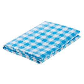 Asahi Koyo Leisure Sheet, Gingham Check Button, Large Size, Approx. 35.4 x 70.9 inches (90 x 180 cm)