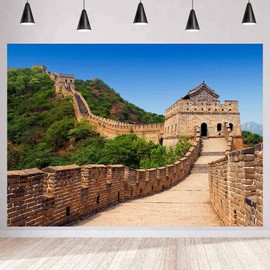 China Great Wall Backdrop for Party Decorations MEETSIOY 7x5ft World Famous Architecture Backdrop Great Wall of China Vintage Brick Wall Background for American Chinese Family Decor Props MT418