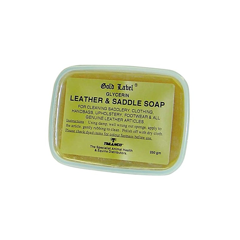 Gold Label - Glycerin Leather & Saddle Soap x 250
