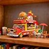 Friends Burger Truck Building Set, Creative Fast Food Truck Playset