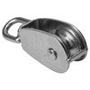 304 Stainless Steel 32mm Pulley with Lock Screw Climbing Carabiner