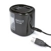 Rapesco 1449 PS12-USB Anspitzer, Schwarz
