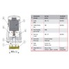 TESTA TERMOSTATICA IVR SUNNY CON SENSORE A LIQUIDO IVR597 M30X1,5