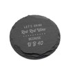 "U B 40" Coasters - Funny 40th Birthday Gift for