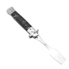 Folding Spring Camping Fork One Button Flick 304 Stainless Steel