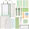 Colarr 54 Pcs Cute Notebook Stationery Set for Women, Bible