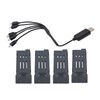 1200mah Lithium Battery Black Strong Protection 3.7V High Conversion for