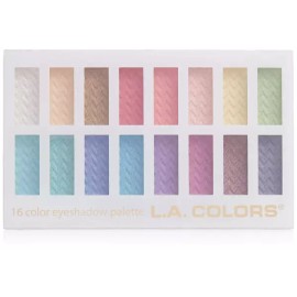 L.A. Colors LA COLORS 16 컬러 섀도 팔레트 오트 C74202TAG LA COLORS 16 Color Shadow Palette Oat C74202TAG [Haute]