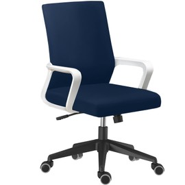 Newfashion Stretch Swivel One Piece Zippered Washable Removable Office Chair Cover