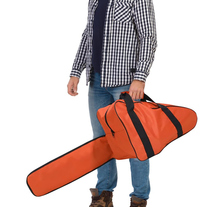 DOKSMERIA Chainsaw Bag Carrying Case, Heavy Duty Chainsaw Case with
