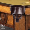 Collapsar Leather Pool Table Pockets, Set of 6 Billiard Shield