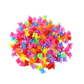 TOVINANNA Set of 100 Mini Hair Claw Clips Butterfly Clip Barrettes Hairpins in Perfect for Women Girls Random Color