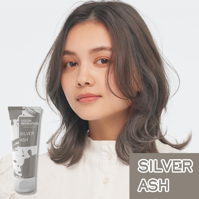 COLORR GENERATION SILVER ASH 7.1 oz (200 g) Transparent Silver