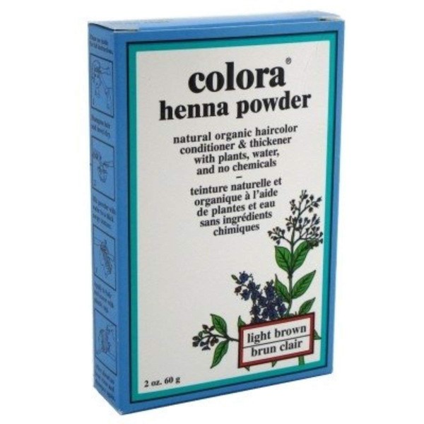 Colora Henna Powder, Light Brown