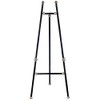 Testrite Visual Products, Inc. Black & Brass Display Easel display