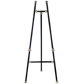 Testrite Visual Products, Inc. Black & Brass Display Easel display easel