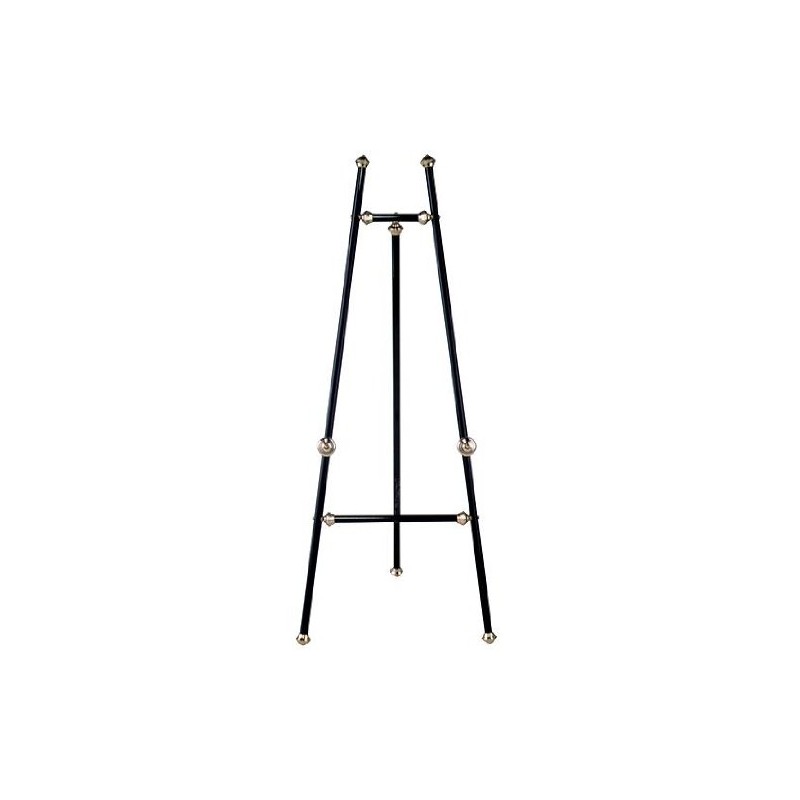 Testrite Visual Products, Inc. Black & Brass Display Easel display