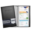 Professional Business Card Holder/Book with Black Cover Holds 300 Business