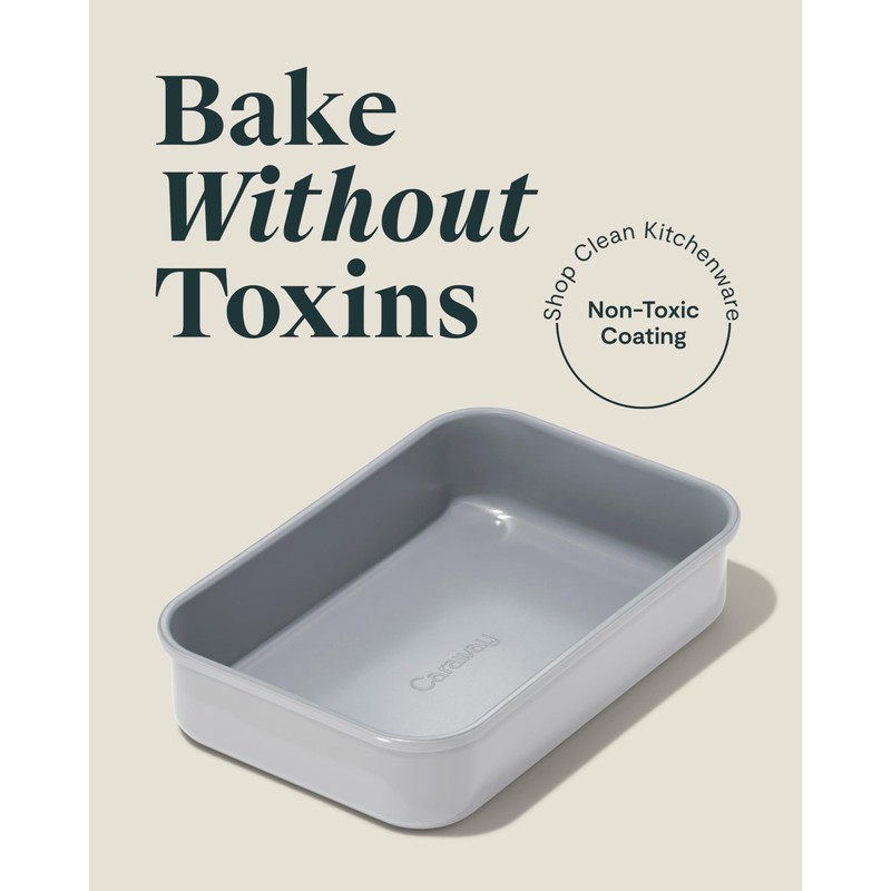 Caraway Nonstick 9” x 6.5” Small Rectangle Baking Pan –