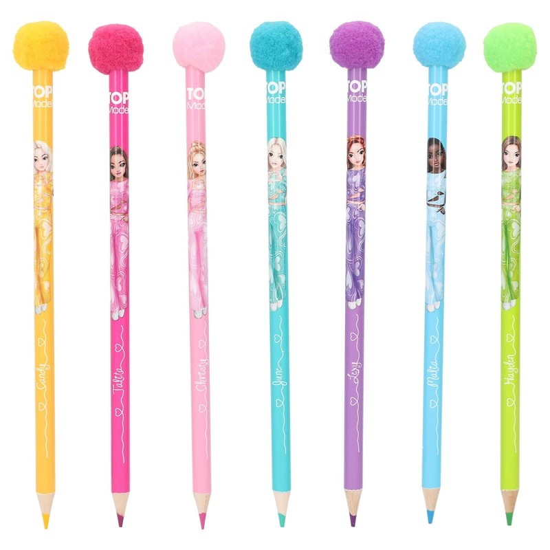Depesche 11950 TOPModel Colouring Pencils Set in Various Model Designs,