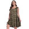 MONNURO Women's Sundresses Plus Size Button Down Summer Dresses Casual