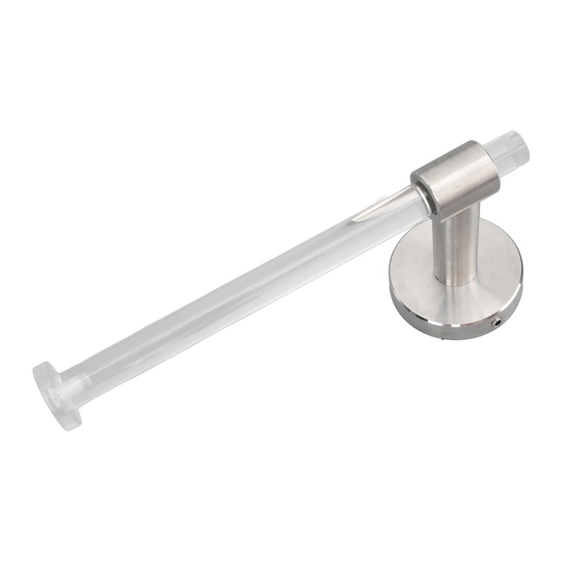 Bathroom Towel Rack Holder Hanger Transparent Light Luxury Acrylic Wall