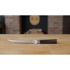 Babish 8-Inch Boning Knife – High-Carbon 1.4116 German Steel Kitchen Knife – Professional Cutlery for Precise Meat and Fish Deboning