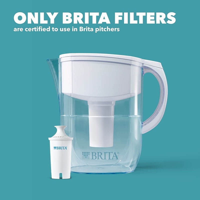 Standard Replacement Filters for Pitchers and Dispensers, BPA Free, 6