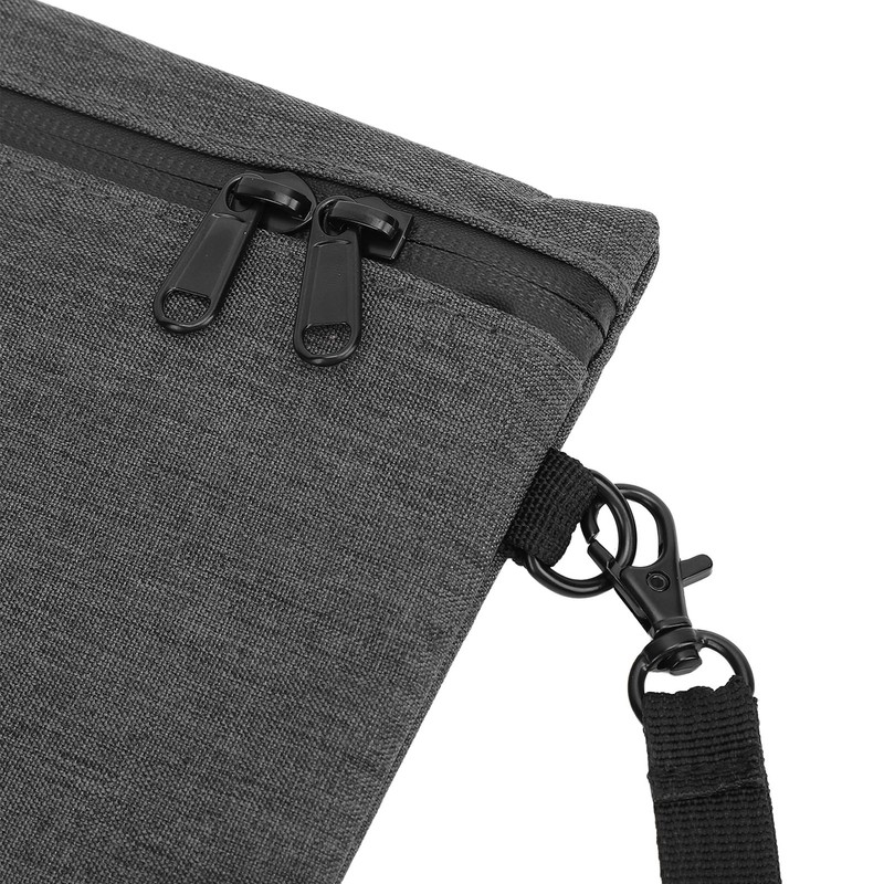 Activated Carbon Smell Proof Bag with Combination Lock Gray Smell