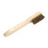 Hebold Shoemaking Brass Brush for Sensitive Suede Leather, Nubuck Leather