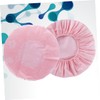 FOMIYES 2pcs Eva Shower Caps Thicken Elastic Bathing Hats Breathable