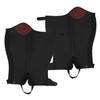 2Pcs Leather Half Chaps Equestrian Horse Riding Half Chaps Leg