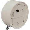 Hama Flores 222229 Radio-Controlled Alarm Clock Analogue Beige Grey without