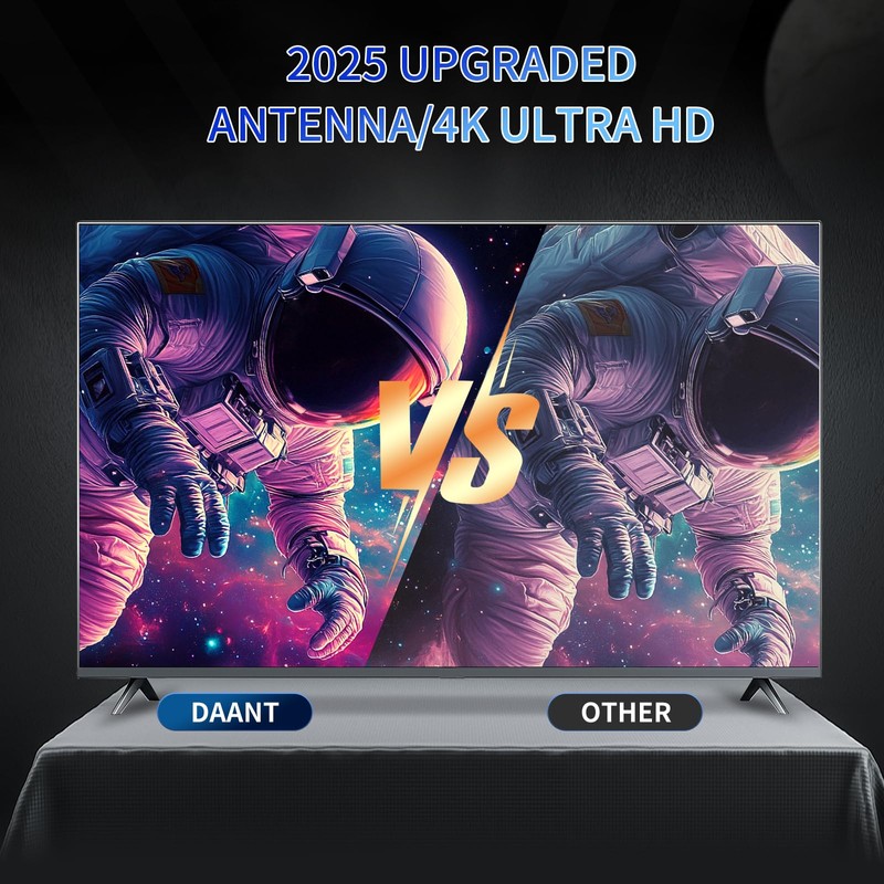 TV Antenna, Indoor high-Definition Digital Antenna, Amplifier Signal Amplifier, Indoor