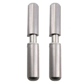 2 Pack Lift Off Stainless Steel Bullet Hinge Weld On 10x60mm Heavy Duty Door