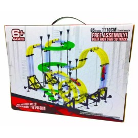 AUTOFLIER AF669 Dual Track Competition Infrared RC Cars With 65pcs Track TY05